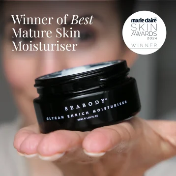 Seabody Glycan Enrich Moisturiser Award winner of Best Mature Skin Moisturiser