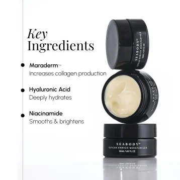 Seabody Glycan Enrich Moisturiser Key Ingredients