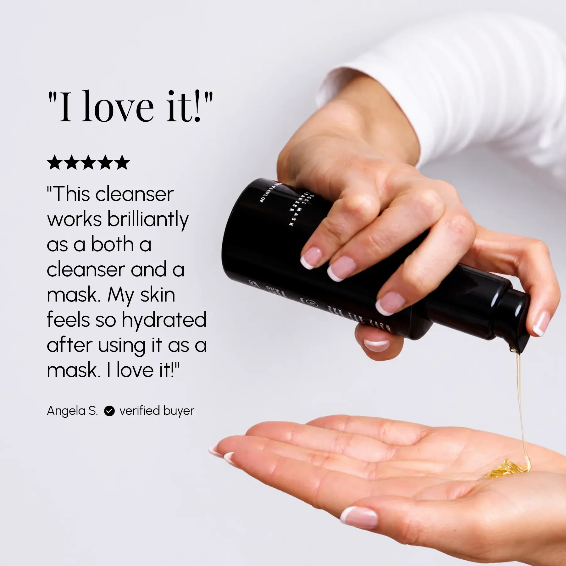 Seabody Hydrogel Mask Cleanser Seabody Hydrogel Mask Cleanser Testimonial