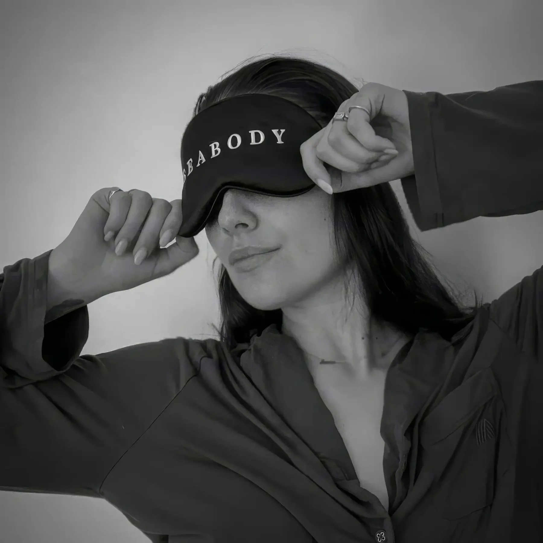 Seabody - Black Sleep Mask 2 Seabody - Black Sleep Mask 2